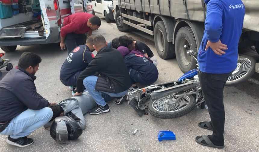 Sinyal vermeyen sürücü kazaya sebep oldu, 1 kişi yaralandı