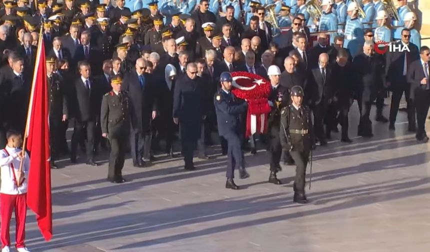Devlet erkanı 10 Kasım'da Anıtkabir'de