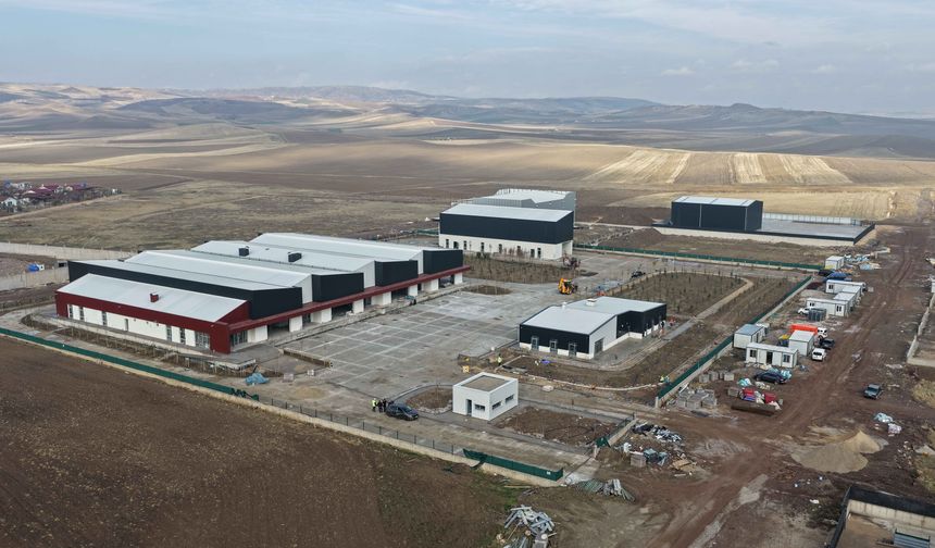 Çubuk’ta ürün işleme tesisi tarıma güç katacak