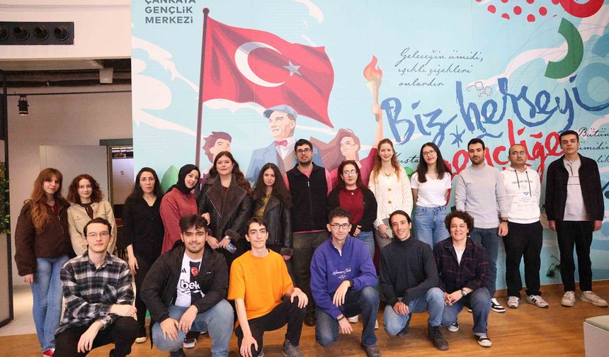 Çankaya Gençlik Merkezi gençlerin yeni buluşma noktası oldu