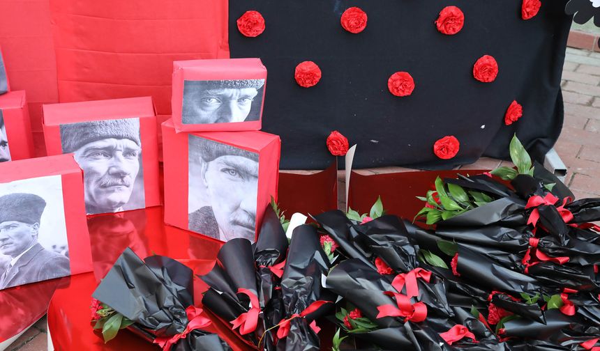 Keçiörenli çocuklar Atatürk’ü duygusal törenle andı