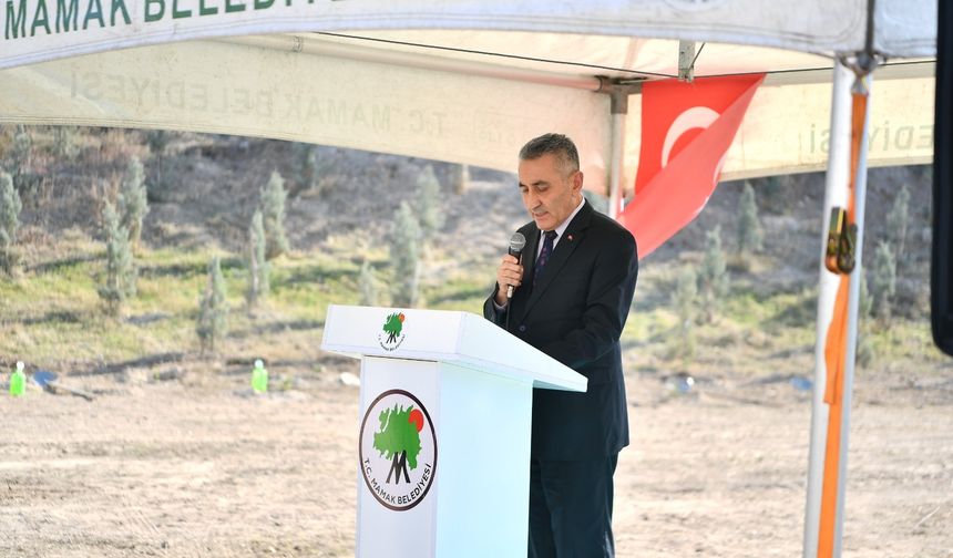 Mamak’ta fidanlar geleceğe nefes oluyor