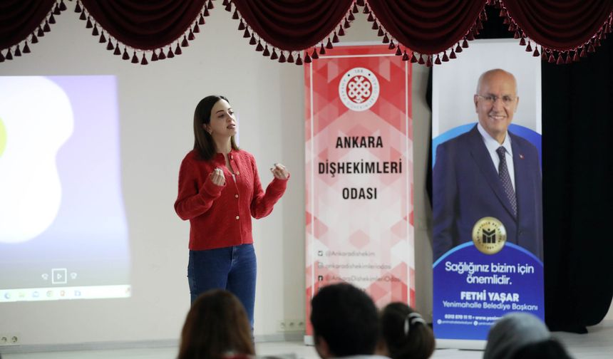 Yenimahalle’de engelli bireylere diş sağlığı eğitimi