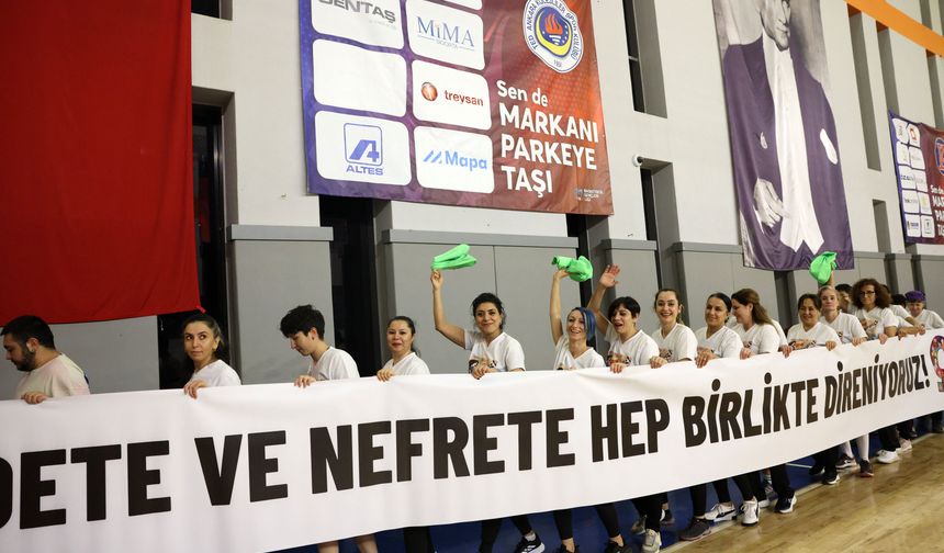 Çankaya’da futsal maçıyla şiddete karşı dayanışma mesajı