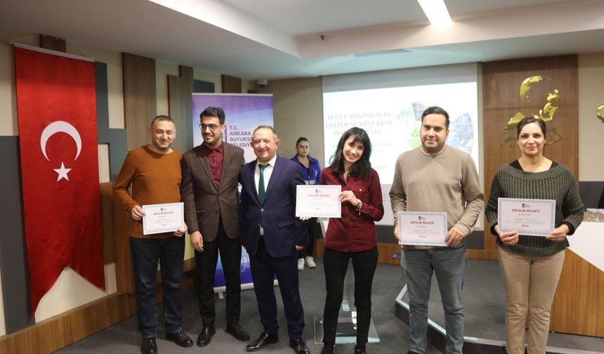 ABB İtfaiyesi'nden Çankaya Belediyesi'ne eğitim