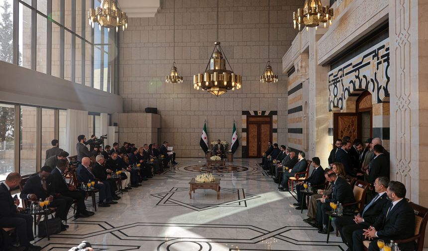 BMGK heyeti Suriye’ye ilk resmi ziyaretini gerçekleştirdi