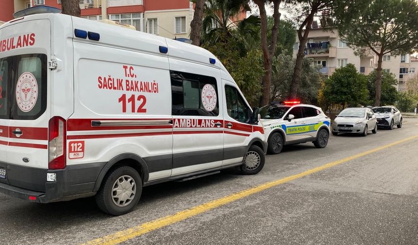 Aydın’da otomobil yayaya çarptı