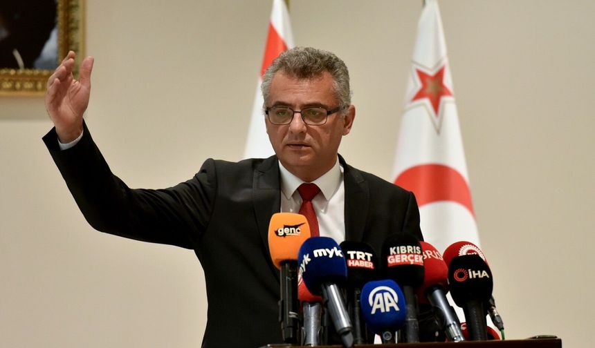 Erhürman: Müzakere olsun diye müzakere masasına oturmayız