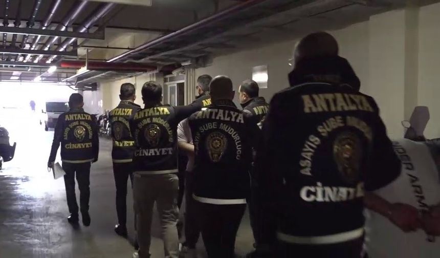 Antalya’da silahlı saldırı: 7 gözaltı, 2 tutuklama