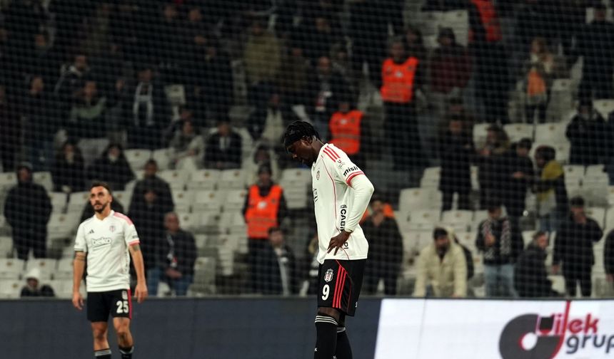 Beşiktaş büyük maçlarda kırmızı kartlara takıldı