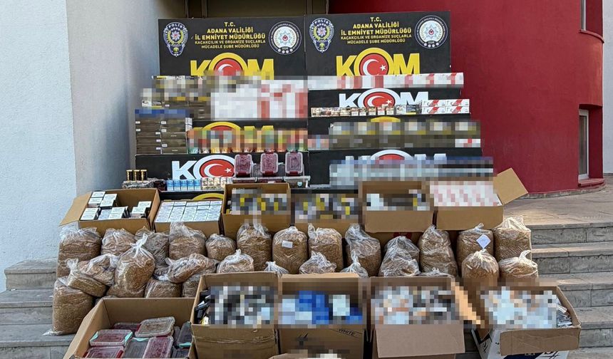 Adana’da kaçakçılık operasyonu: 29 kişi yakalandı