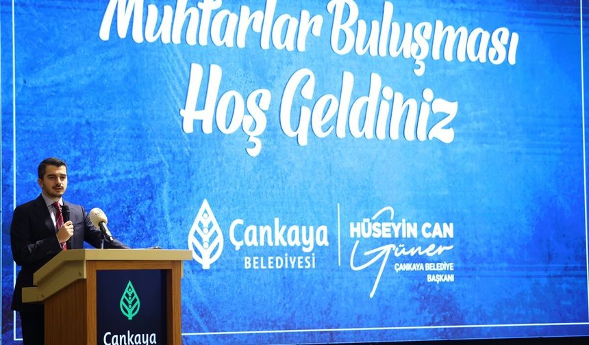 Çankaya'da Muhtarlar Çalıştayı düzenlendi