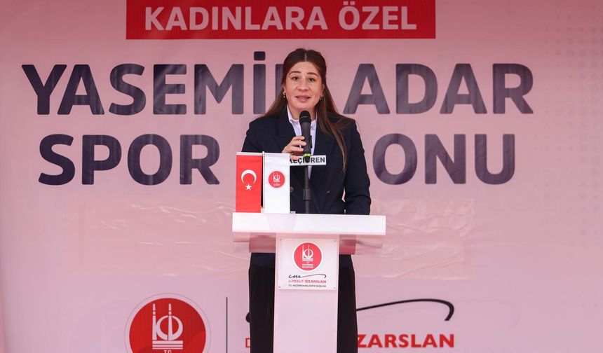 Keçiören’de kadınlara özel Yasemin Adar Spor Salonu açıldı