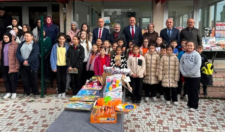 Hisarcık’ta ilk kitap fuarı düzenlendi