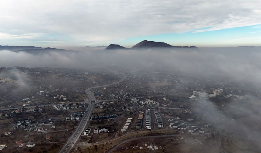 Kayseri’de 2 gündür etkili sis şehri kapladı