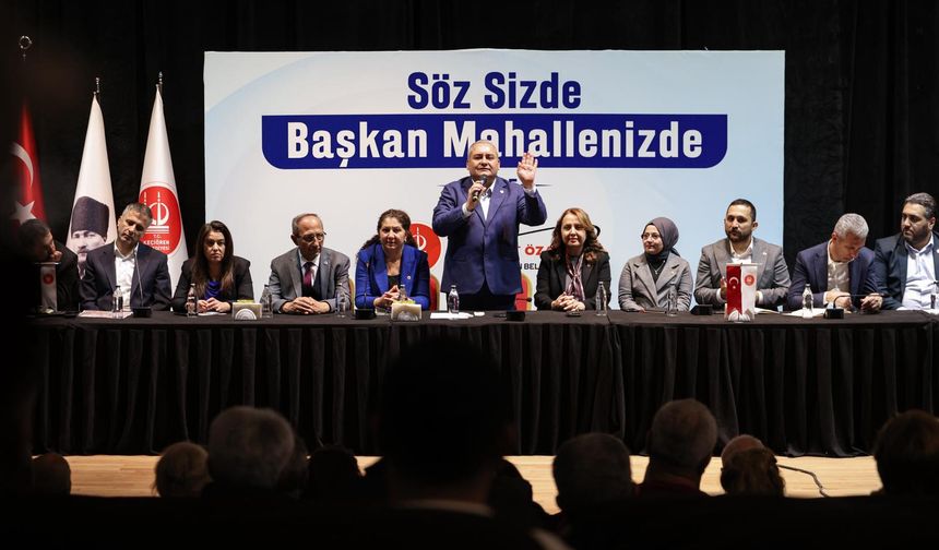 Keçiören’de “Söz Sizde” buluşmaları devam ediyor