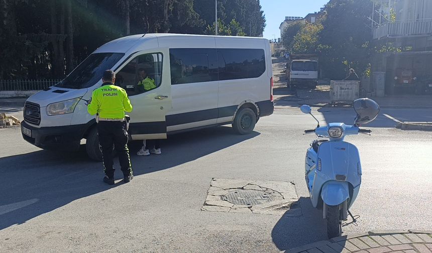 Manavgat’ta trafik kazası
