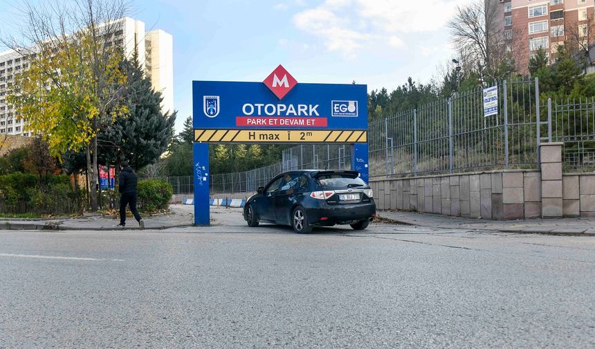 Ankara’da “Park Et Devam Et” uygulaması genişliyor