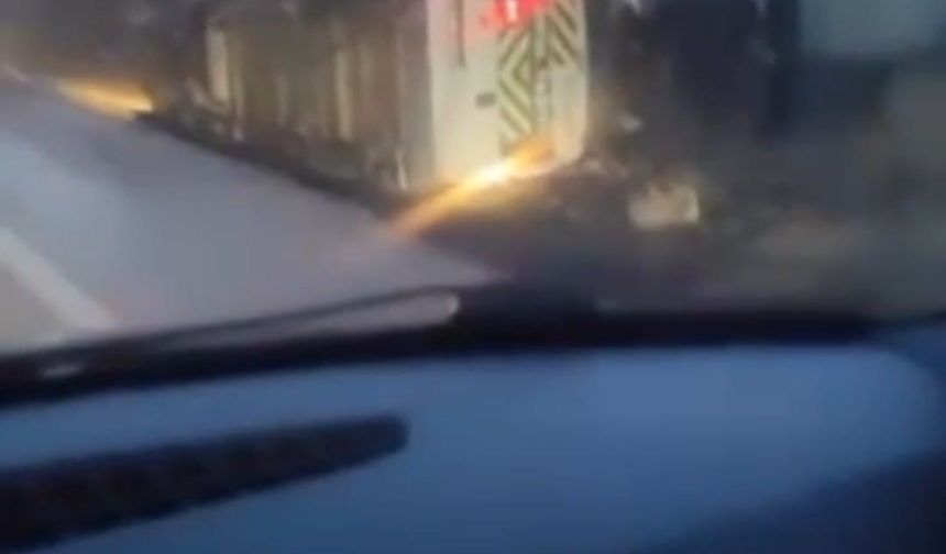 Akyurt’ta servis aracı yan yattı, 7 kişi yaralandı