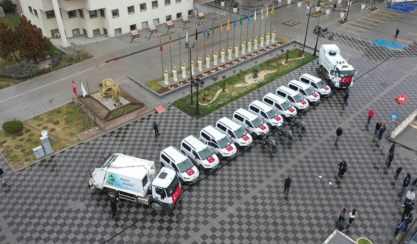 Keçiören Belediyesi araç filosunu güçlendiriyor