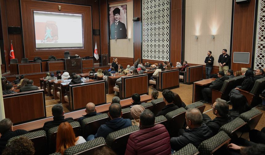 Belediye personeline Narko Rehber eğitimi