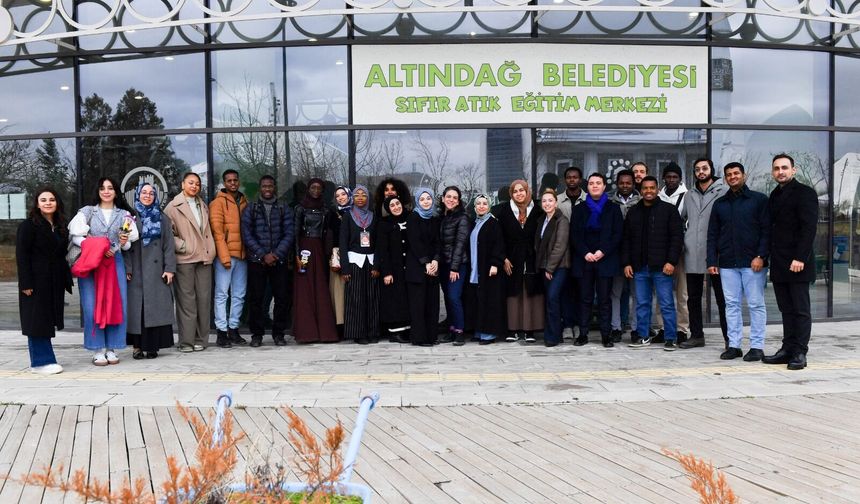 Sıfır Atık Okulu’na Afrika’dan ziyaret