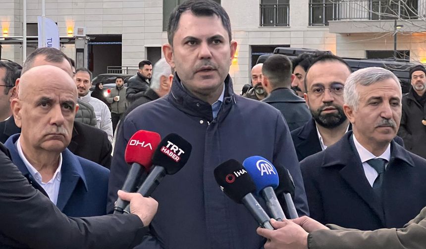 Bakan Kurum: Ümitsizliğe kapılmadık, şehirlerimizi ayağa kaldırdık
