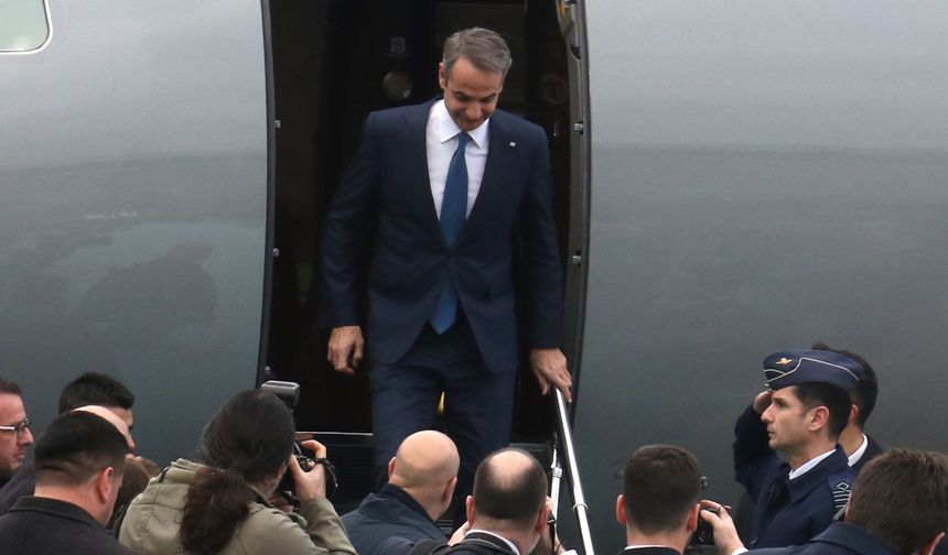 Miçotakis, Erdoğan ile görüşmek üzere Ankara’da