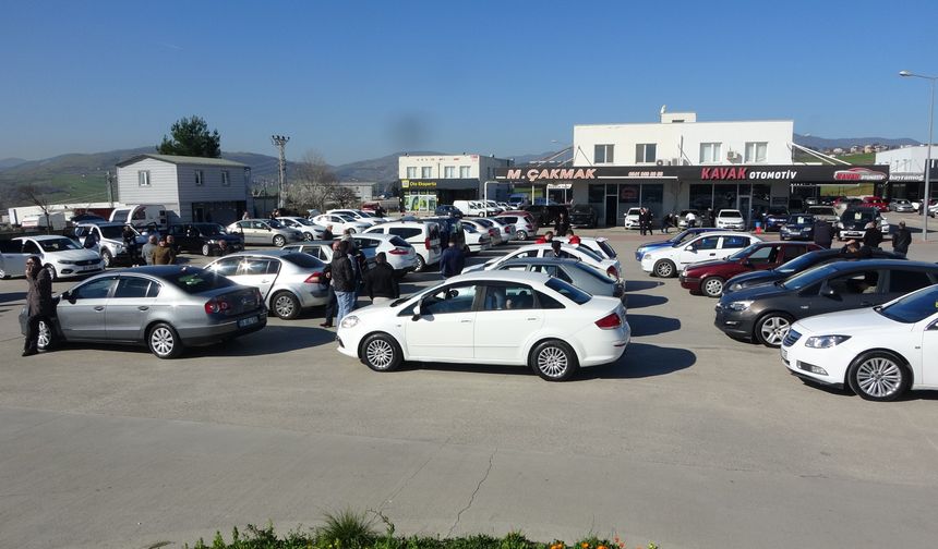 İkinci el otomobil piyasasında durgunluk yaşanıyor