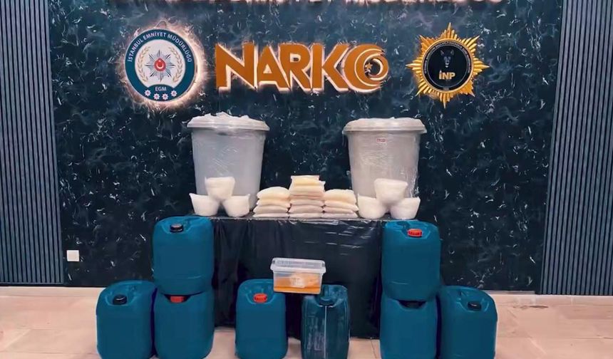 75 ilde operasyon: 958 kilo madde ele geçirildi