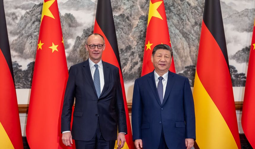 Merz’den Çin’e adil rekabet çağrısı: Kurallara uyulmalı