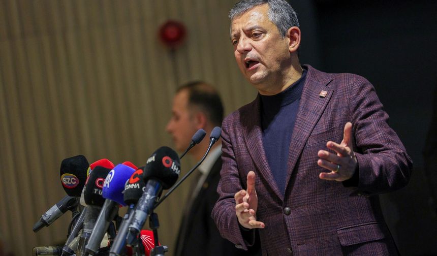 Özgür Özel: Filistin’e desteğimiz sürecek