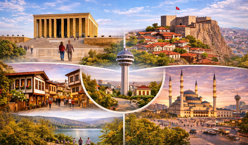 Ankara’da 1 günde gezi rotası: Başkentin en özel durakları