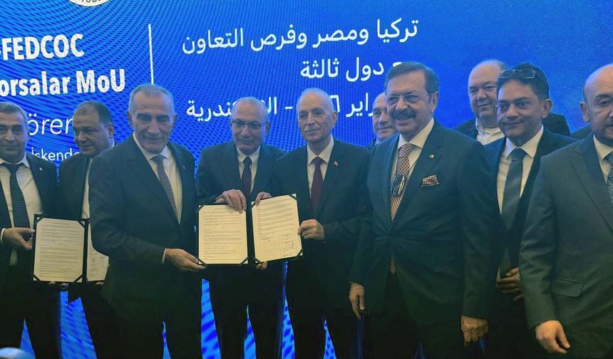 Türkiye-Mısır iş dünyası Kahire’de buluştu