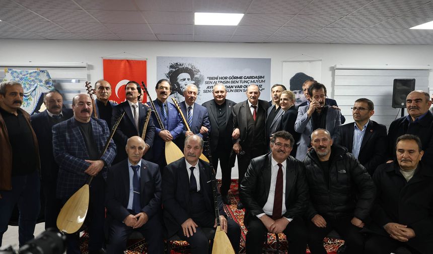 Geleneksel aşık kültürü Keçiören’de yaşatıldı