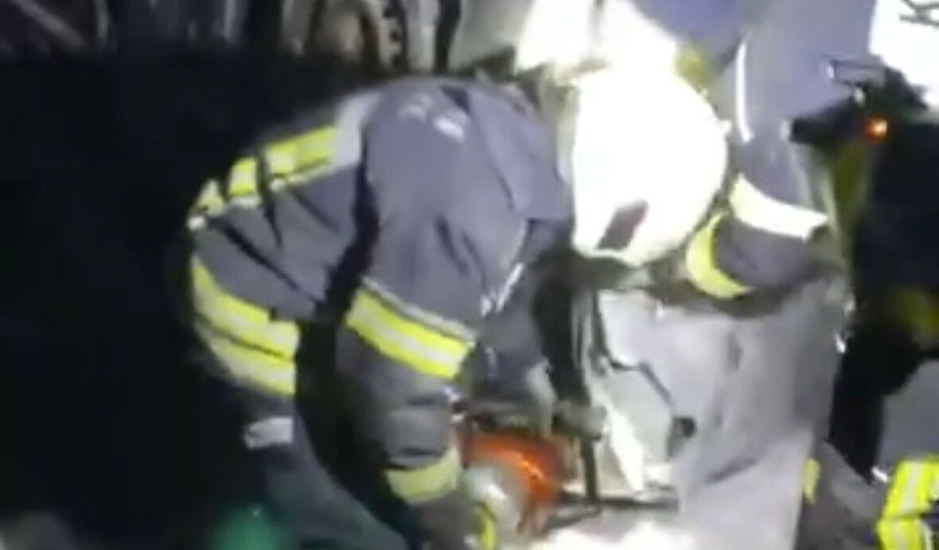 Kayseri’de trafik kazası: Araç şarampole devrildi