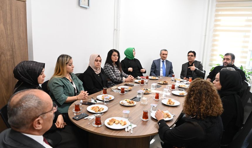 Şehit aileleri ve gaziler Mamak’ta bir araya geldi