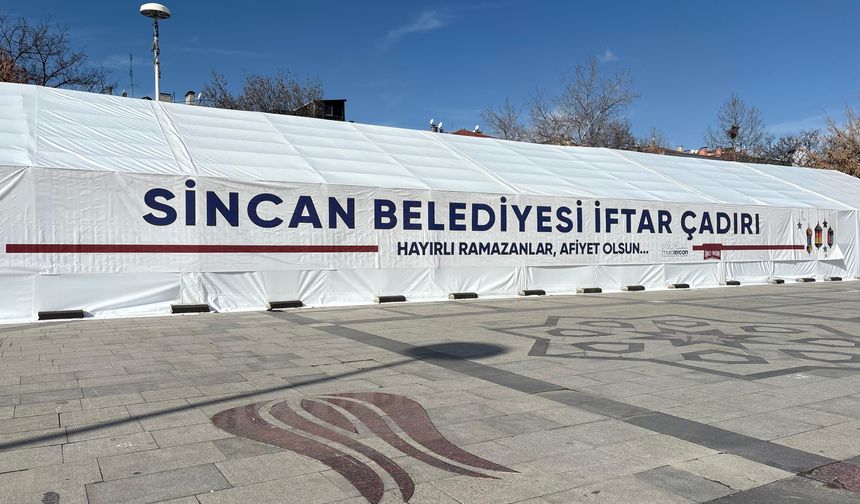 Ramazan’da Sincan’da gönül sofraları kuruluyor