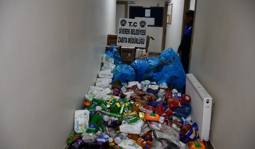 Siverek’te gıda denetimi: 5 ton bozuk ürün imha edildi