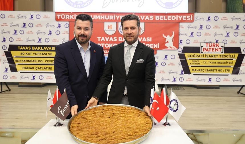 Kadın emeğiyle üretilen Tavas Baklavası uluslararası pazara açılıyor