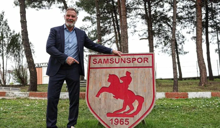 Samsunspor Teknik Direktörü Fink sağlık kontrolünden geçti
