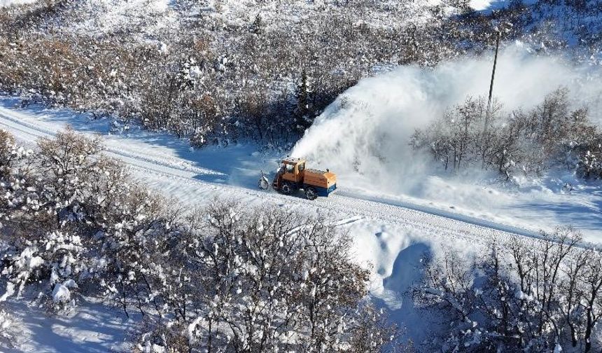 Tunceli’de 362 köy yoluna erişim sağlandı