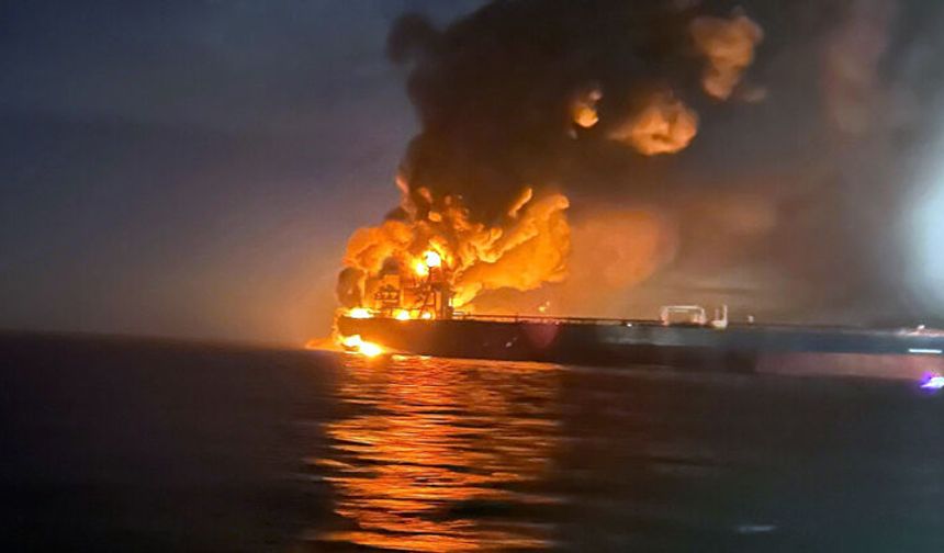 Karadeniz'de tanker patladı: Sabotaj ihtimali gündemde