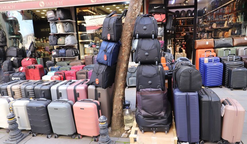 Ankara Ulus’ta Çantacılar Sokağı’nda satışlar düştü