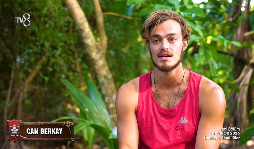 Survivor Can Berkay’a yapılanlar tepki çekti!