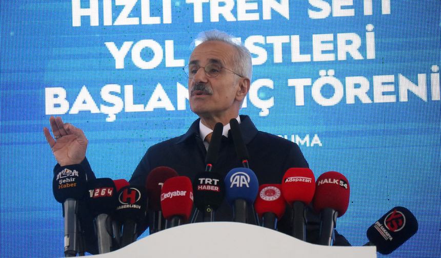 Milli elektrikli hızlı trenin yol testleri başladı