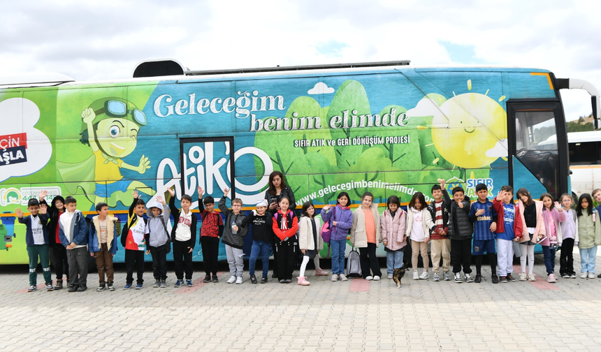 Mamak’ta öğrencilere ekolojik köyde doğa eğitimi