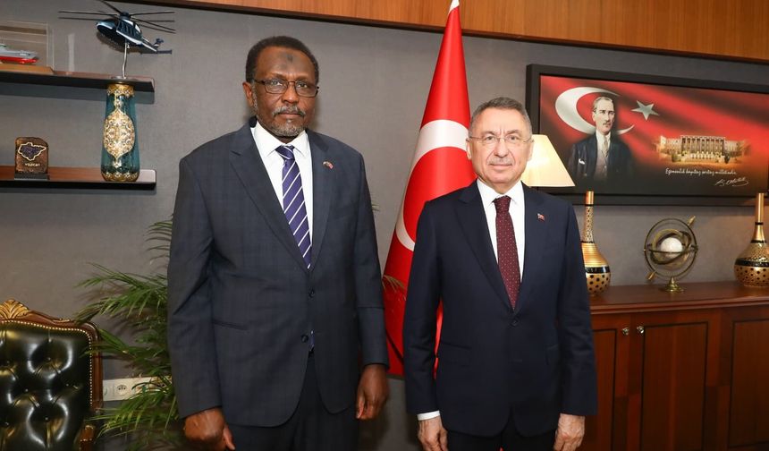 Fuat Oktay, Sudan'da yaşanan son gelişmelere dair bilgi aldı