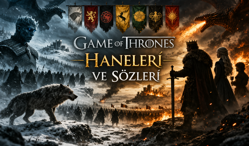 Game of Thrones haneleri ve sözleri