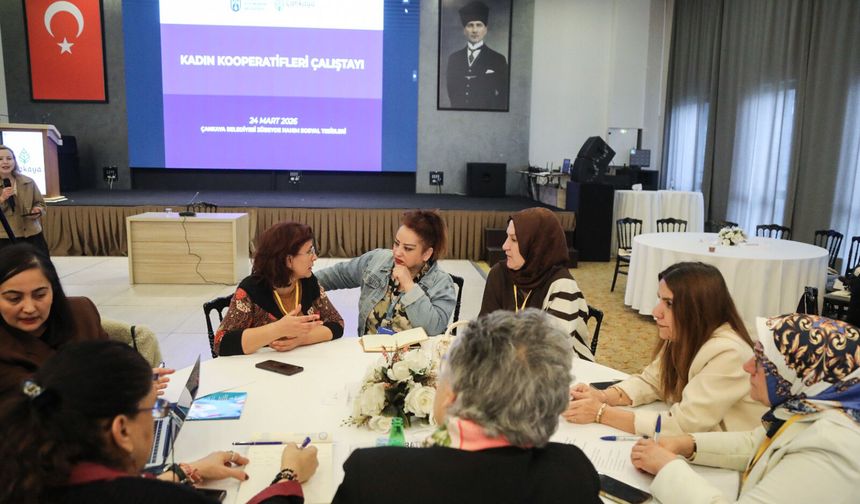 Çankaya’da kadın kooperatifleri çalıştayda ele alındı